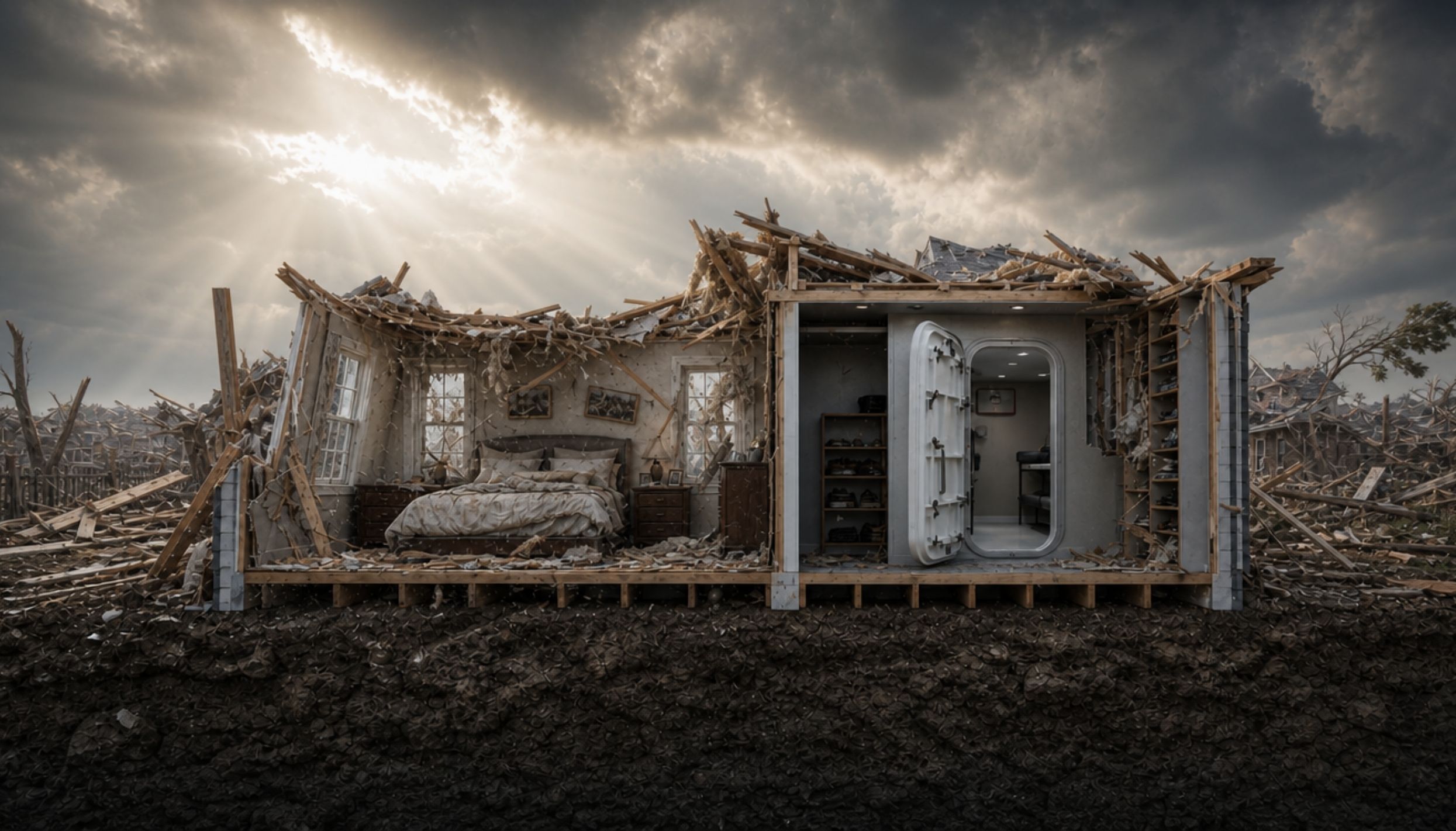 The storm passes, but the confidence remains. Because the best tornado shelter isn't one you have to find