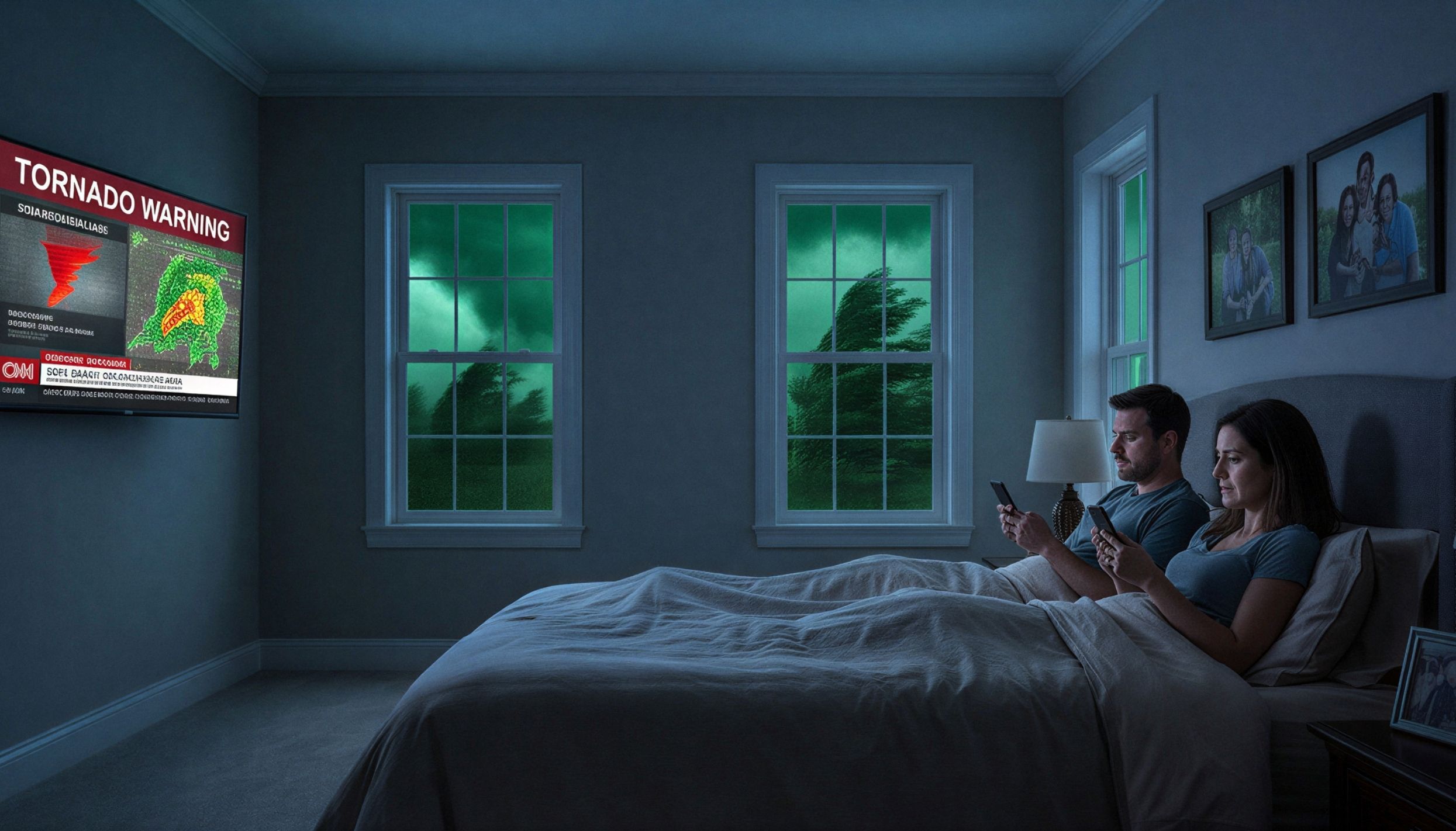 A tornado warning is issued, and every second suddenly matters. Your family has only moments to act.
